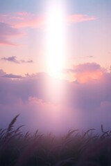 sunrise over the river