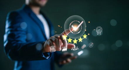  A modern collection of high-resolution technology focusing on human hands interacting with various digital devices and interfaces. These AI-generated artworks feature scenes such as typi