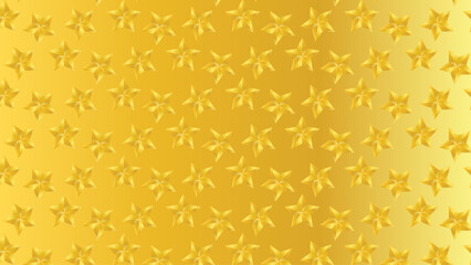 Shimmering golden star pattern background, perfect for elegant celebrations, festive designs, and premium award themes