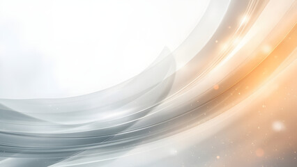 Abstract metallic texture transitioning into soft light gradients. Futuristic minimalism with large copyspace for branding layouts.