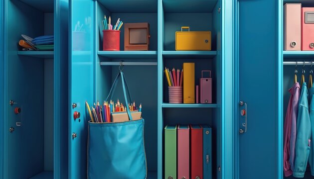 Locker Inside The Class Room Example School Locker Inside Images – Browse 49,605 Stock Photos, Vectors, and ...