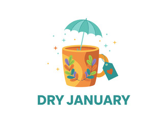 Dry January is an alcohol‑free challenge and health campaign encouraging people to abstain from drinking throughout the month of January