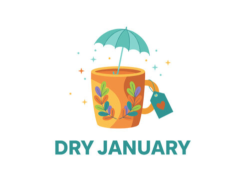Dry January is an alcohol‑free challenge and health campaign encouraging people to abstain from drinking throughout the month of January