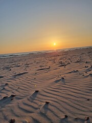 footprints in the sand