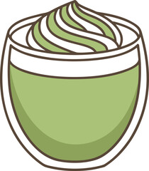 Cute Food Illustrations Realistic and Playful Design. Adorable Food Art Collection with Realistic Style. Playful and Realistic Cute Food Illustration Set. Sweet and Fun Food Drawing in Cute Style