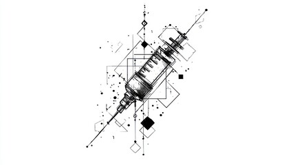 Abstract syringe design