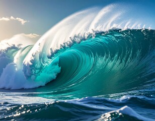 The Unstoppable Force of Ocean Waves
