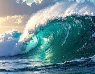 The Unstoppable Force of Ocean Waves