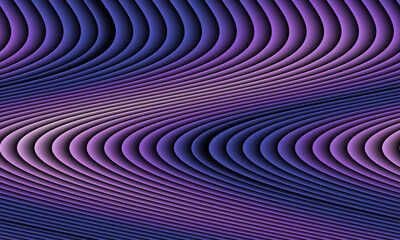 Abstract flowing purple and blue wavy lines creating a mesmerizing textured background pattern