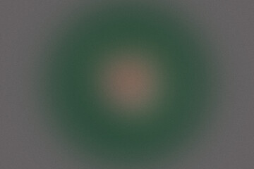 Abstract green and orange hues with a central luminous glow