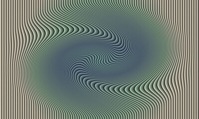 Abstract psychedelic swirl pattern with vertical stripes and blurry center