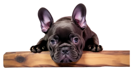 PNG French bulldog animal mammal pet.