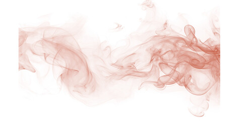 Ethereal Rust Hues Abstract Smoke Formations Elegant Design on Black Mesmerizing Artistic Visuals