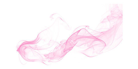 Ethereal pink smoke dance on black a swirling mist of abstract art delicate trails graceful motion