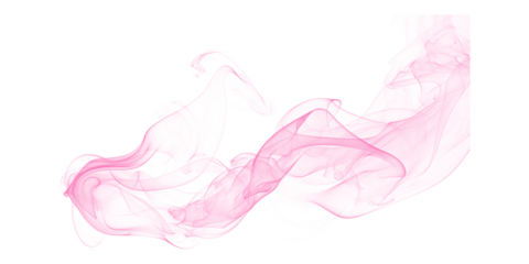 Ethereal pink smoke dance on black a swirling mist of abstract art delicate trails graceful motion