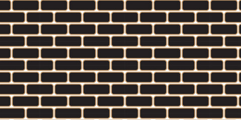 Brick wall texture and solid bricks seamless pattern background.	