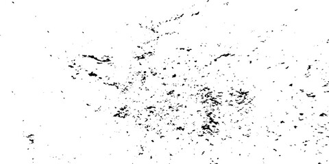 Grunge stamp textures on white background. Dust overlay distress grain textures. Vector style black ink  on white abstract transparent background.