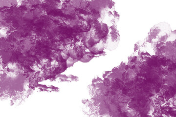 Fototapeta premium Deep purple magenta abstract textured background with a rich moody and artistic feel isolated on transparent background
