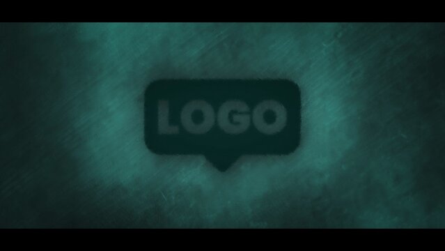 Horror Grunge Smear Dark Moody Scary Heavy Logo Reveal
