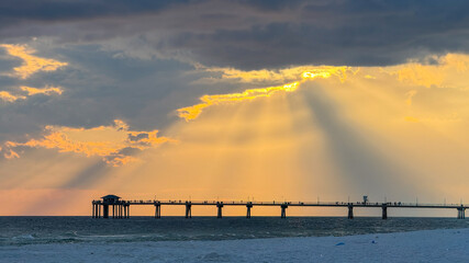 Okaloosa, Island, Pier,  Florida 