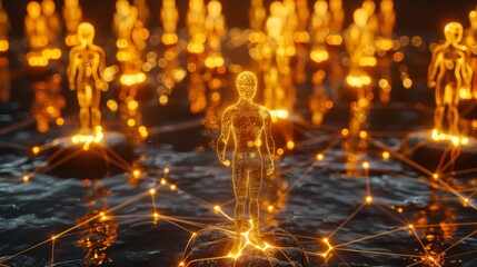 Visualizing connections  a 3d representation of social media networks and communication dynamics