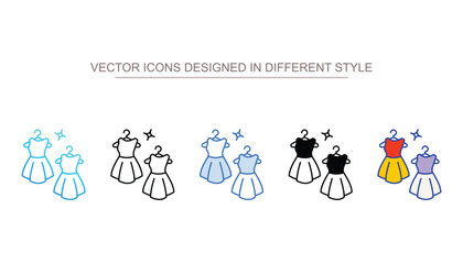 Boutique icon design with white background stock illustration