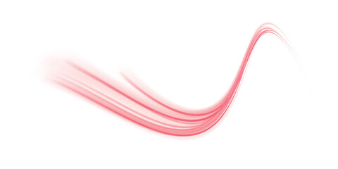 Png futuristic technological style. Png abstract background with speed lines. Neon color rays vector abstract background. The light lines of the road a blue light background creating of movement