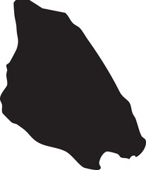 Mackinac Island Map and Silhouette Guide Michigan Great Lakes