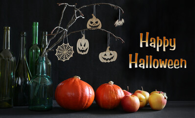 Halloween greeting card