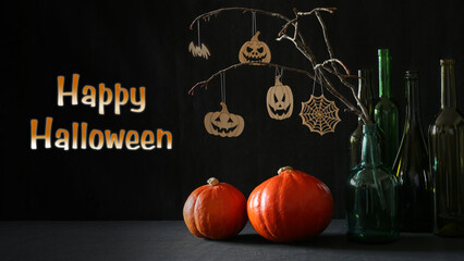 Halloween greeting card