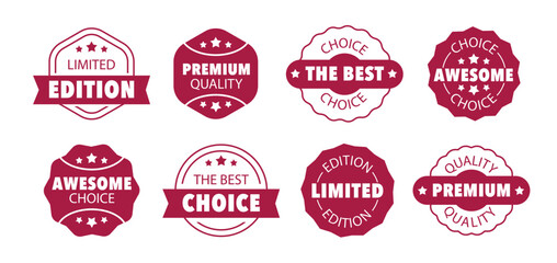 Collection of vintage premium quality and limited edition badges