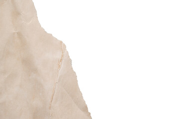 Ripped paper stripe cutout