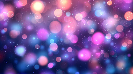 パステル玉ボケのやわらかい光の背景
