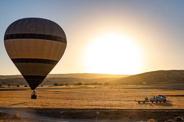 Hot air balloon tour in Cappadocia