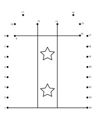 Christmas Connect the Dots Coloring Page for Kids | Christmas Dot to Dot