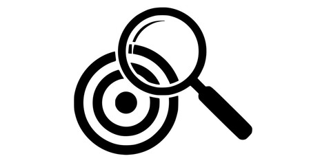 Career & Technical Education Target Alignment Vector Icon	