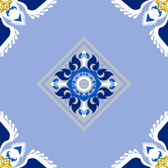 Thai style fabric pattern traditional 