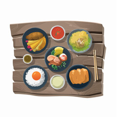 Indonesian traditional food