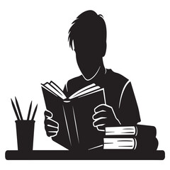 Silhouette illustration of three lit candles, isolated on white background, creating a serene and peaceful ambiance, representing remembrance, celebration, and the gentle glow of candlelight