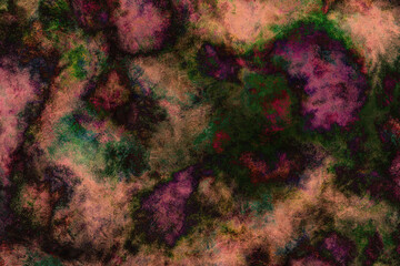 Abstract colorful grunge artistic brush stroke texture Background