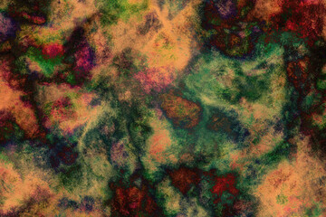 Abstract colorful grunge artistic brush stroke texture Background