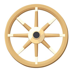 Obraz premium PNG Yacht wheel spoke transportation.