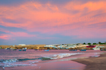 Fishermen village Mocamedes  Namibe,  Angola