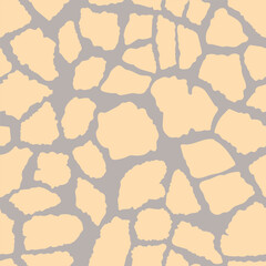 Abstract modern giraffe seamless pattern. Animals trendy background. Colorful decorative vector stock illustration for print, card, postcard, fabric, textile. Modern ornament of stylized skin.