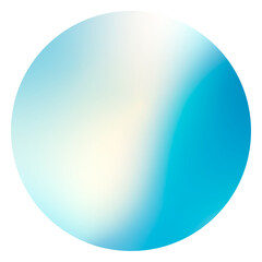 Colorful round badge png sticker, transparent background