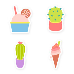 Cute sticker collection
