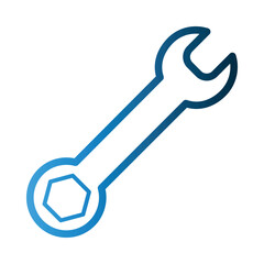 Spanner Wrench icon design template