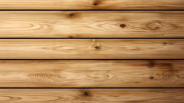 Wooden Planks: An eye-level close-up of a rustic wooden surface, showcasing the natural grain and texture of individual planks