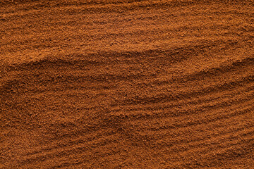 Organic coffee scattered heap - Coffea