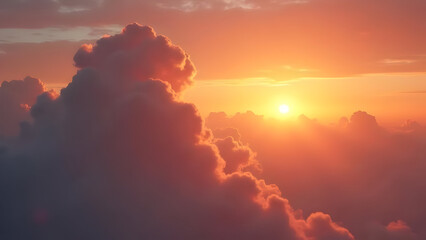 Molten Rim At Sunset